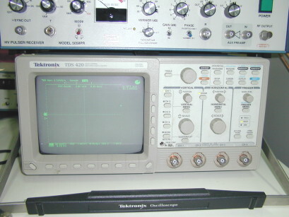 數位示波器(Tektronix TDS420, HP 54750A)